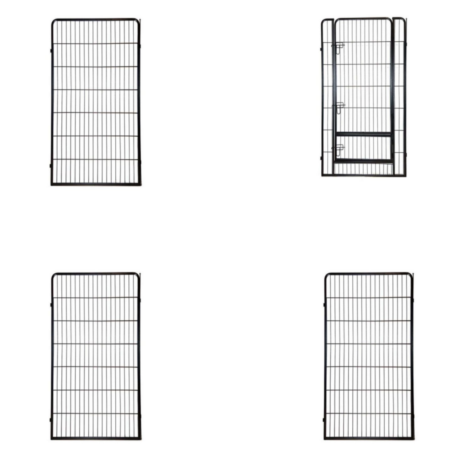 YES4PETS 4 Panel 150 cm Heavy Duty Pet Dog Cat Rabbit Exercise Extension Playpen Puppy Rabbit Fence