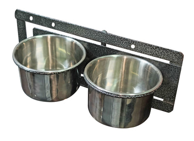 YES4PETS 1 Set Medium Pet Rabbit Bird Parrot Dog Cat Water Food Bowl Feeder Chicken Poultry Coop Cup