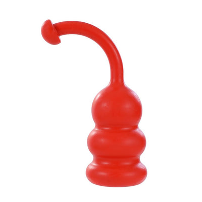 2 x Large Dog Puppy Dura Chew Rubber Gourd Dental Hygiene Treat Holder Play Toy
