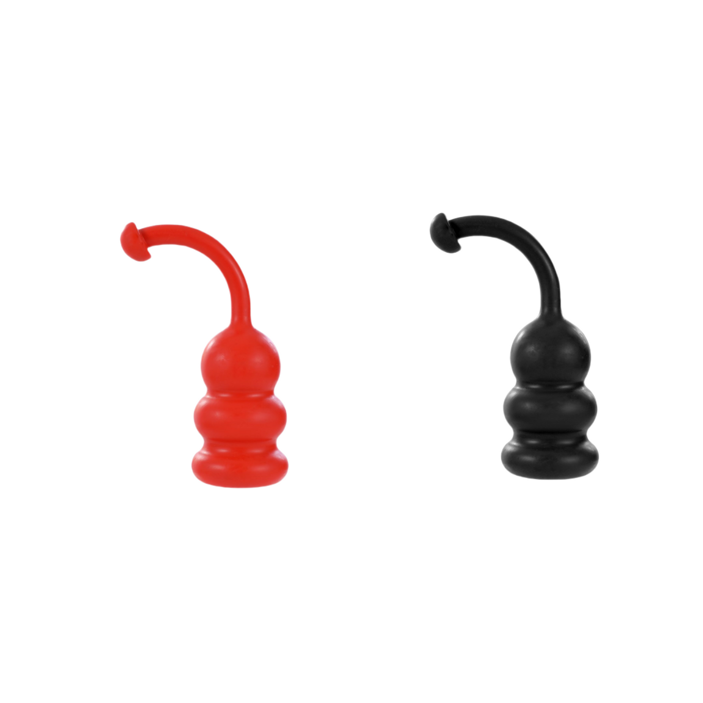 2 x Large Dog Puppy Dura Chew Rubber Gourd Dental Hygiene Treat Holder Play Toy