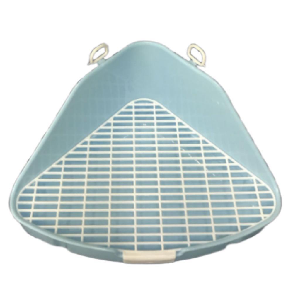 YES4PETS 2 X M Corner Triangle Pet Toilet Pan Box for Guinea Pigs Hamsters Mini Rabbit Tray