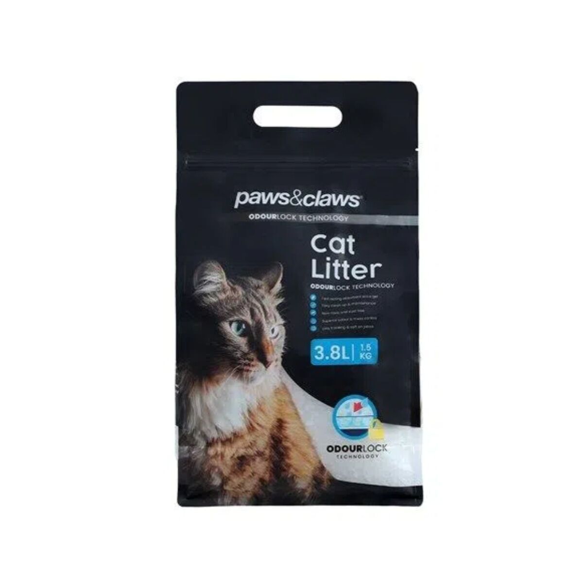 16 Bags Cat Litter Silica Crystals Silicone Crystal 3.8L Per Bag