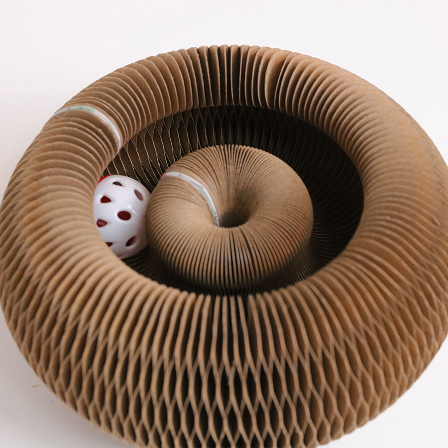 YES4PETS 3 x Small Magic Organ Cat Kitten Scratching Board Toy Play Best Scratcher