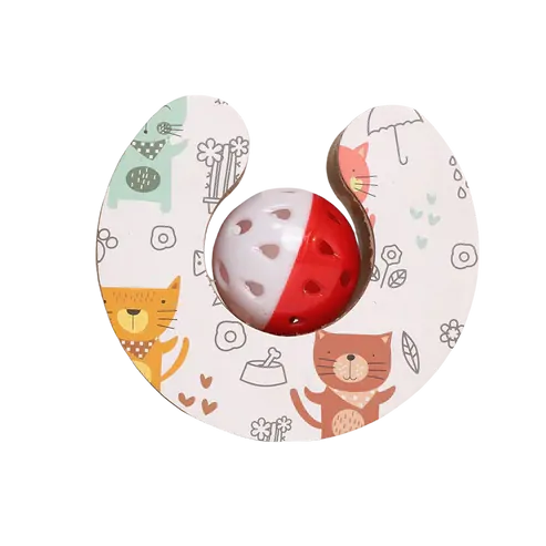 YES4PETS 3 x Small Magic Organ Cat Kitten Scratching Board Toy Play Best Scratcher