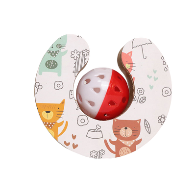 YES4PETS 3 x Small Magic Organ Cat Kitten Scratching Board Toy Play Best Scratcher