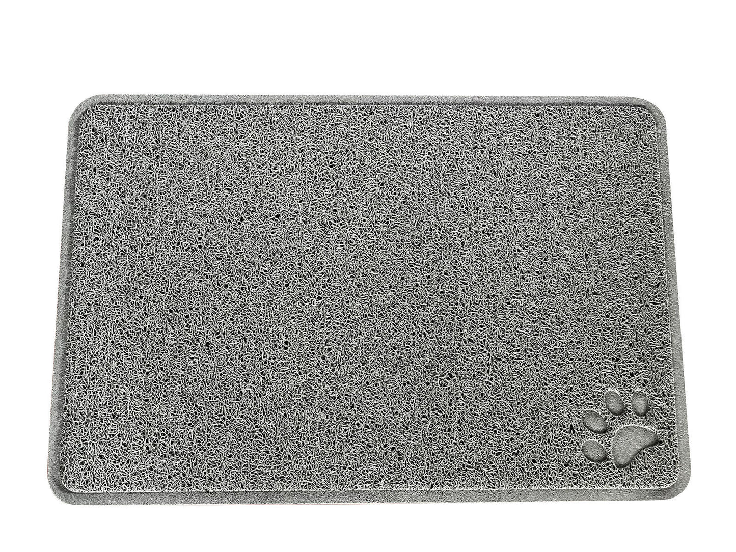 YES4PETS 3 x Pet Food Bowl Placemat Waterproof Leakproof Rubber Feeder Mat Non Slip Floor 40x60cm