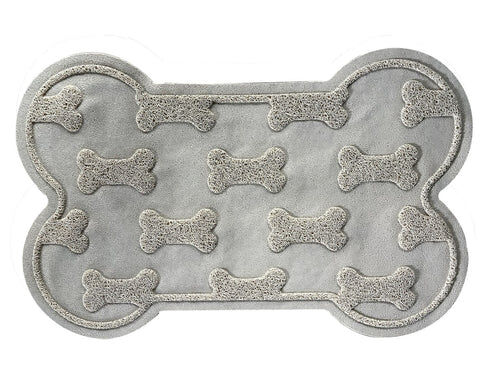 YES4PETS 3 x Pet Food Bowl Placemat Waterproof Leakproof Rubber Feeder Mat Non Slip Floor 45x70cm