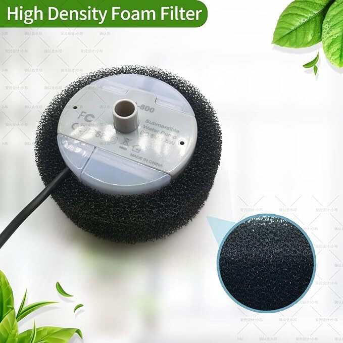 YES4PETS 16 x Sponge Filter Pet Dog Cat Fountain Filter Replacement Foam Filters