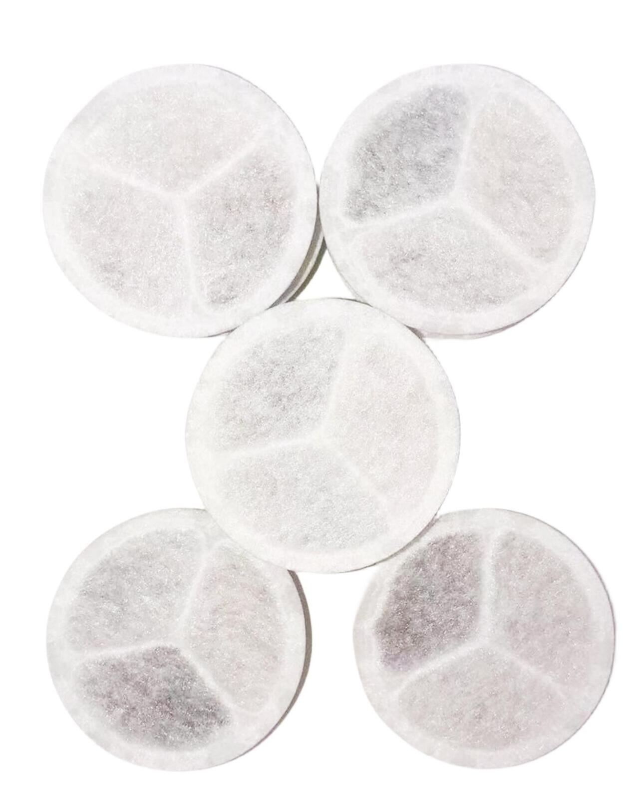 YES4PETS 8 x Pet Dog Cat Fountain Filter Replacement Activated Carbon Ion Exchange Resin Triple Filtration System Automatic Water Dispenser Compatible