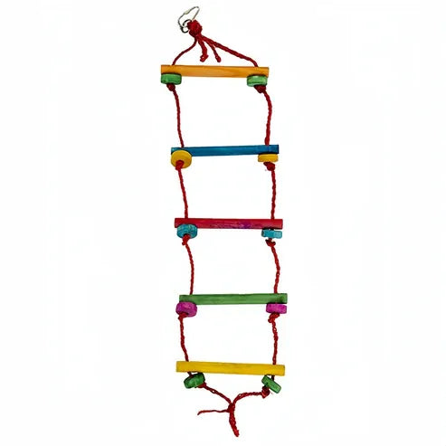 YES4PETS 3 x Rope Ladder Swing Bird Budgie Canary Hamster Gerbil Mouse Rats Cage Ladders Toys