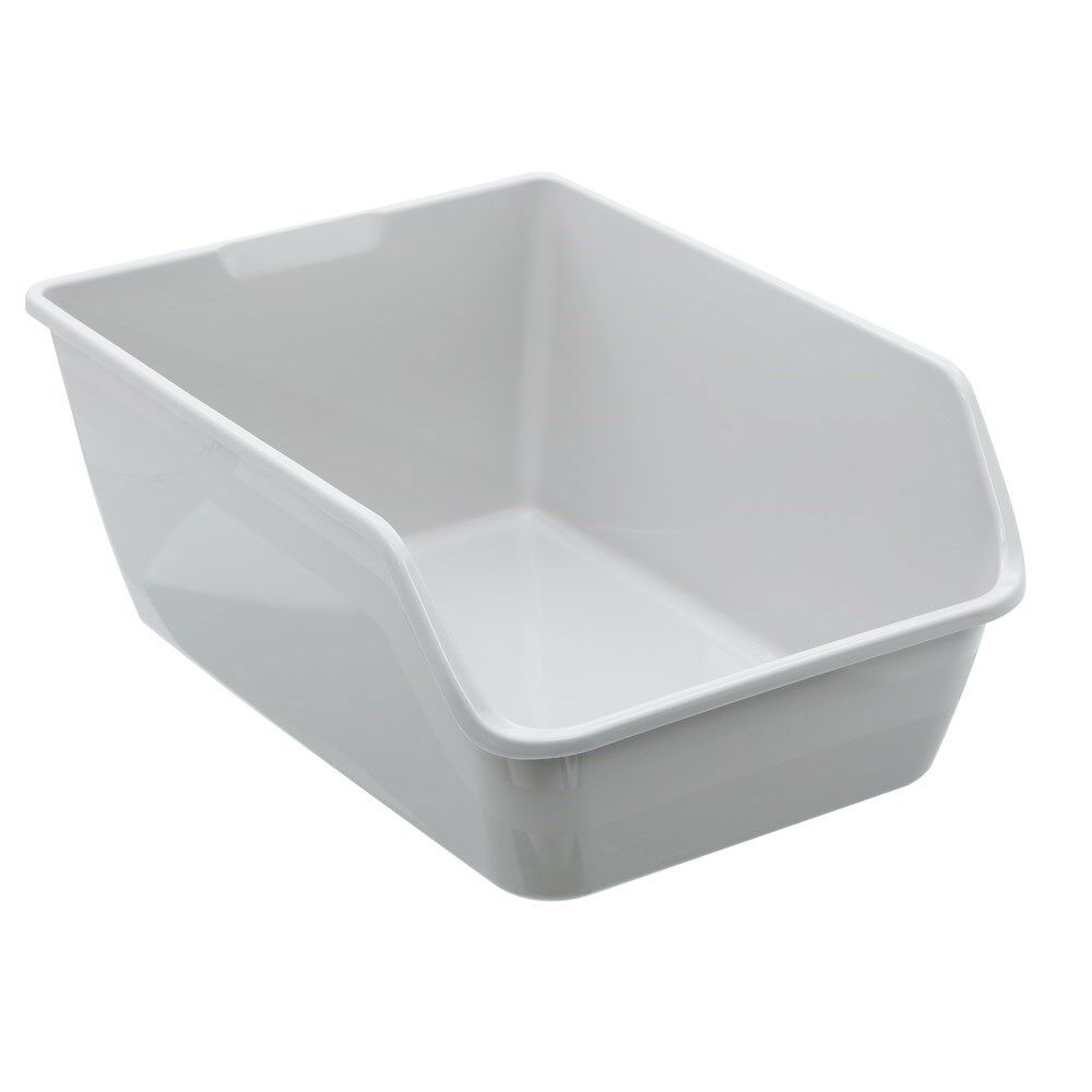 2 x XL Portable Cat Kitten Toilet Litter Deep Tray