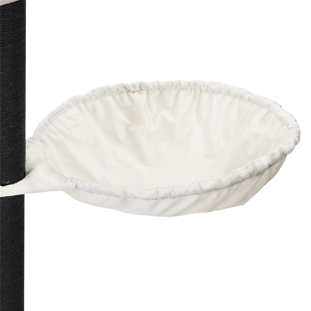 141 cm Beige Cat Scratching Tree Scratcher Post Pole Furniture Gym House