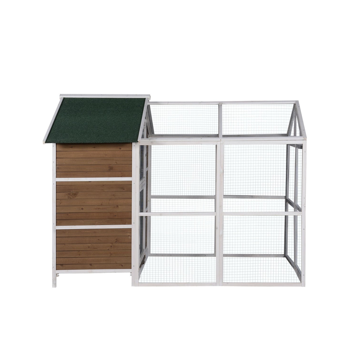 YES4PETS XXL Aviary Pigeon Bird Cage Wooden Outdoor House Pigeon Breeding Cage