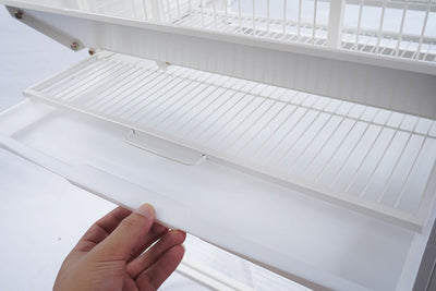 YES4PETS White Large Bird Budgie Cage Parrot Aviary Carrier With Stand & Wheel