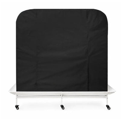 YES4PETS XXXL 185 cm White Bird Cage Pet Parrot Aviary Perch Castor Wheel Removable Divider Cover