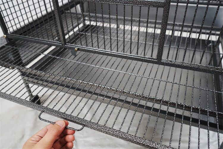 YES4PETS 172cm Large Bird Budgie Cage Parrot Aviary Carrier With Stand & Wheel