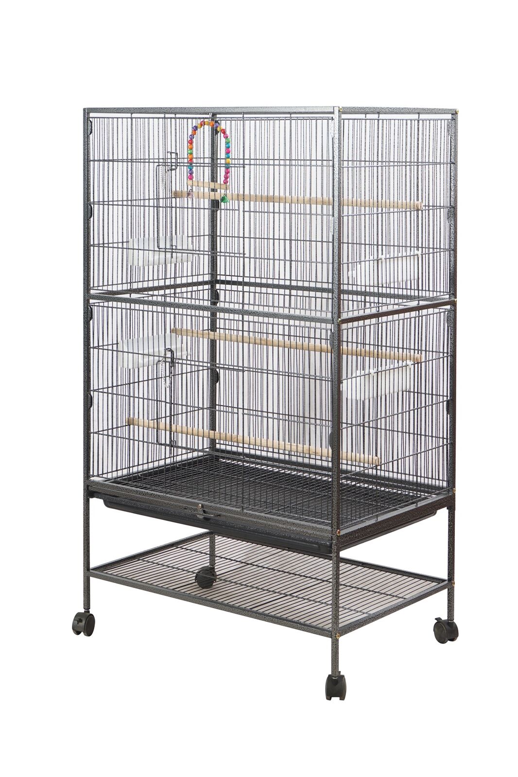 YES4PETS 135cm Large Bird Cage Parrot Budgie Aviary With Stand