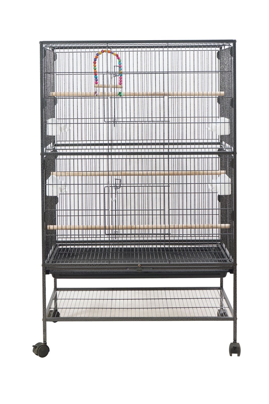 YES4PETS 135cm Large Bird Cage Parrot Budgie Aviary With Stand