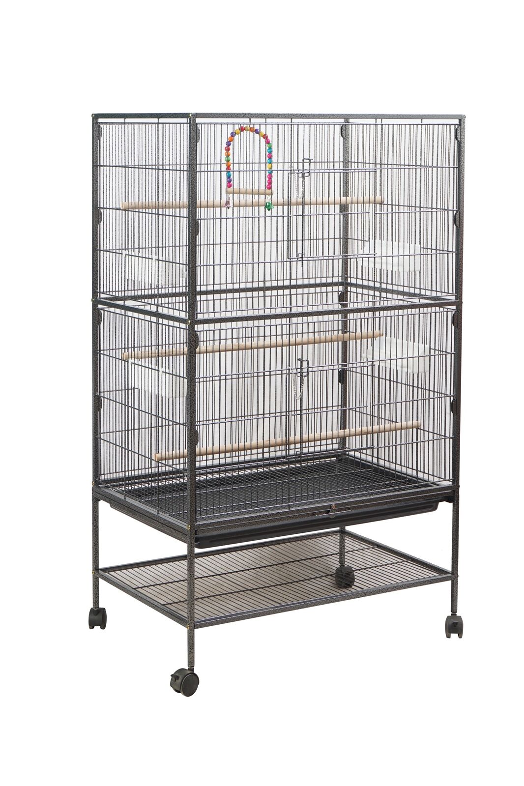 YES4PETS 135cm Large Bird Cage Parrot Budgie Aviary With Stand