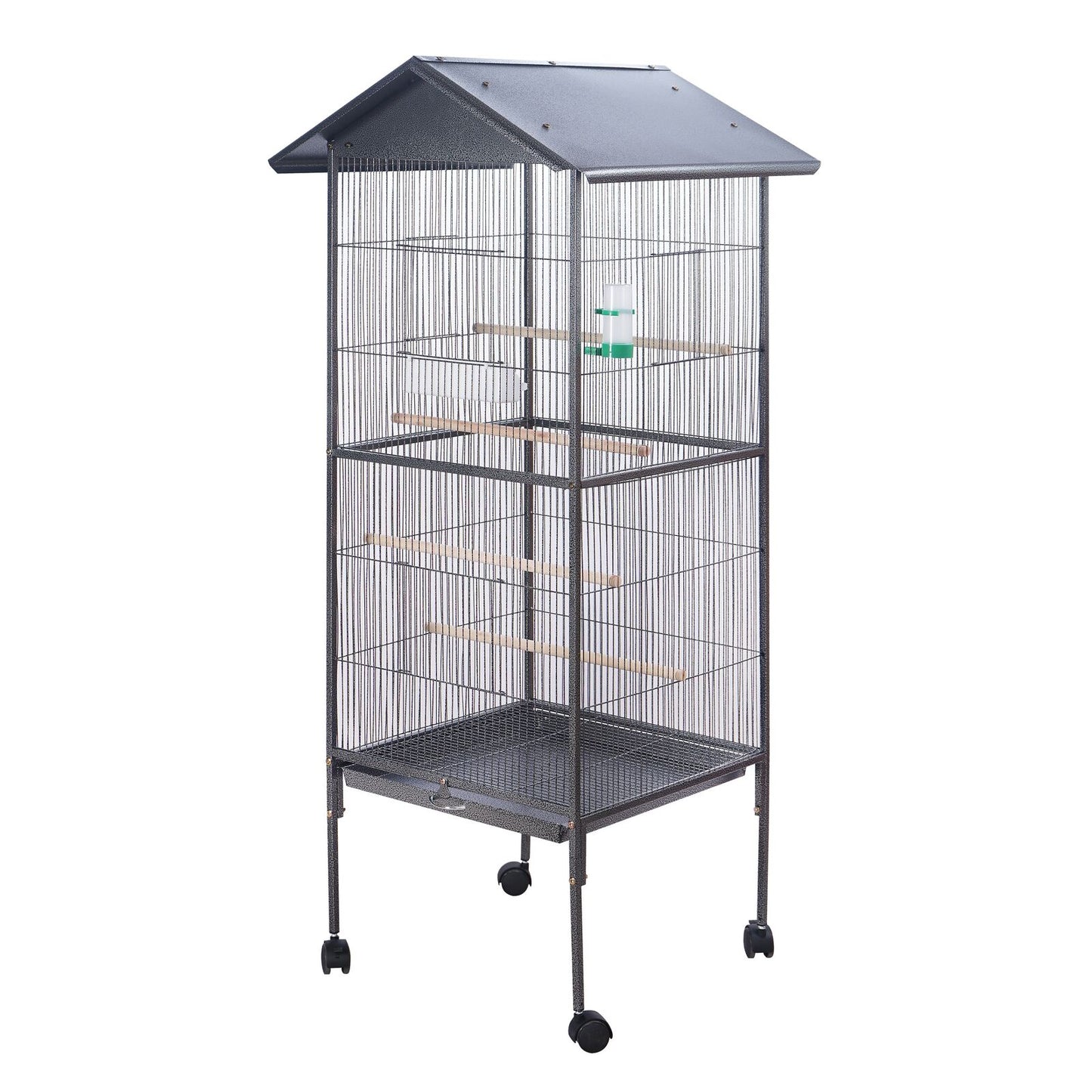 YES4PETS 160 cm Large Bird Cage Parrot Aviary Pet Stand-alone Budgie Cage