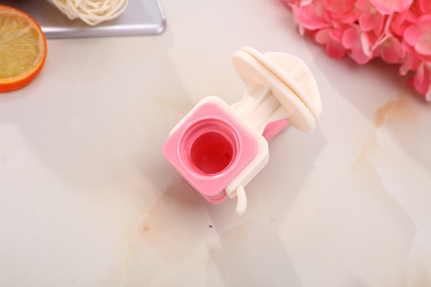 2 X Pet Hanging Water Bottle No Drip Water Dispenser Rabbit Dog Cat Drinking Bottle-Pink