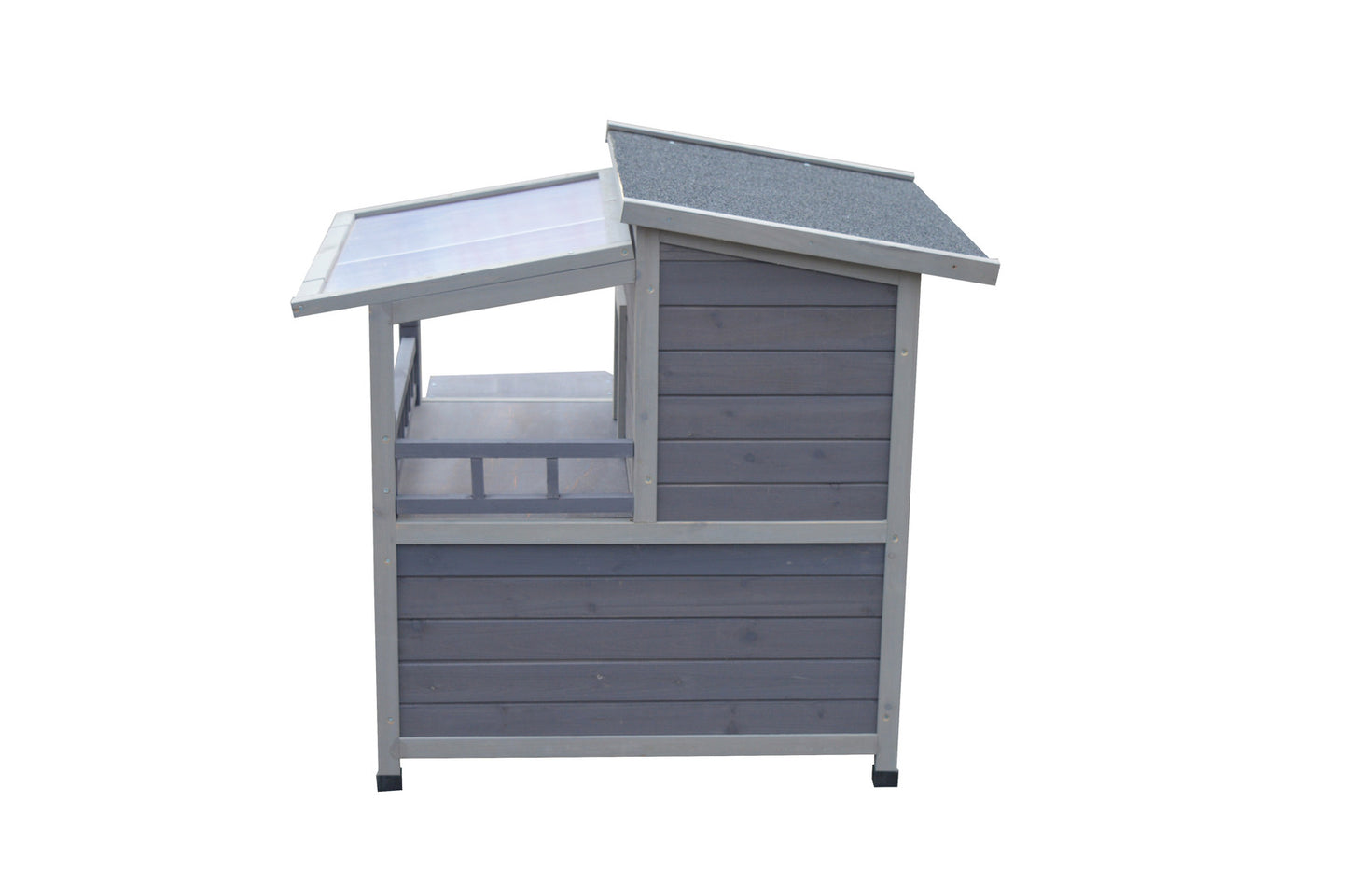 YES4PETS Rabbit Hutch Cat House Outdoor Wooden Shelter Condo Small Dog Enclosure