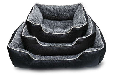 Medium Washable Soft Pet Dog Puppy Cat Bed Cushion Mattress-Black