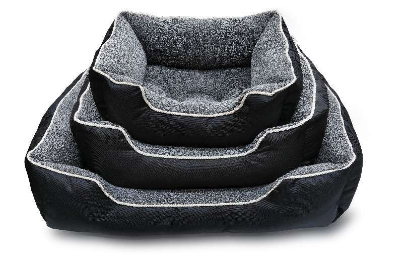 Small Washable Soft Pet Dog Puppy Cat Bed Cushion Mattress-Black