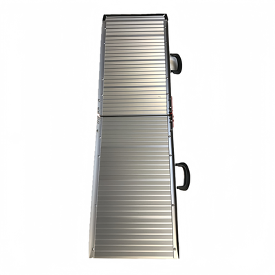 YES4PETS 152 cm Portable Foldable Aluminium Folding Pet Dog Car Van Climb Non Slip Surface Ramp