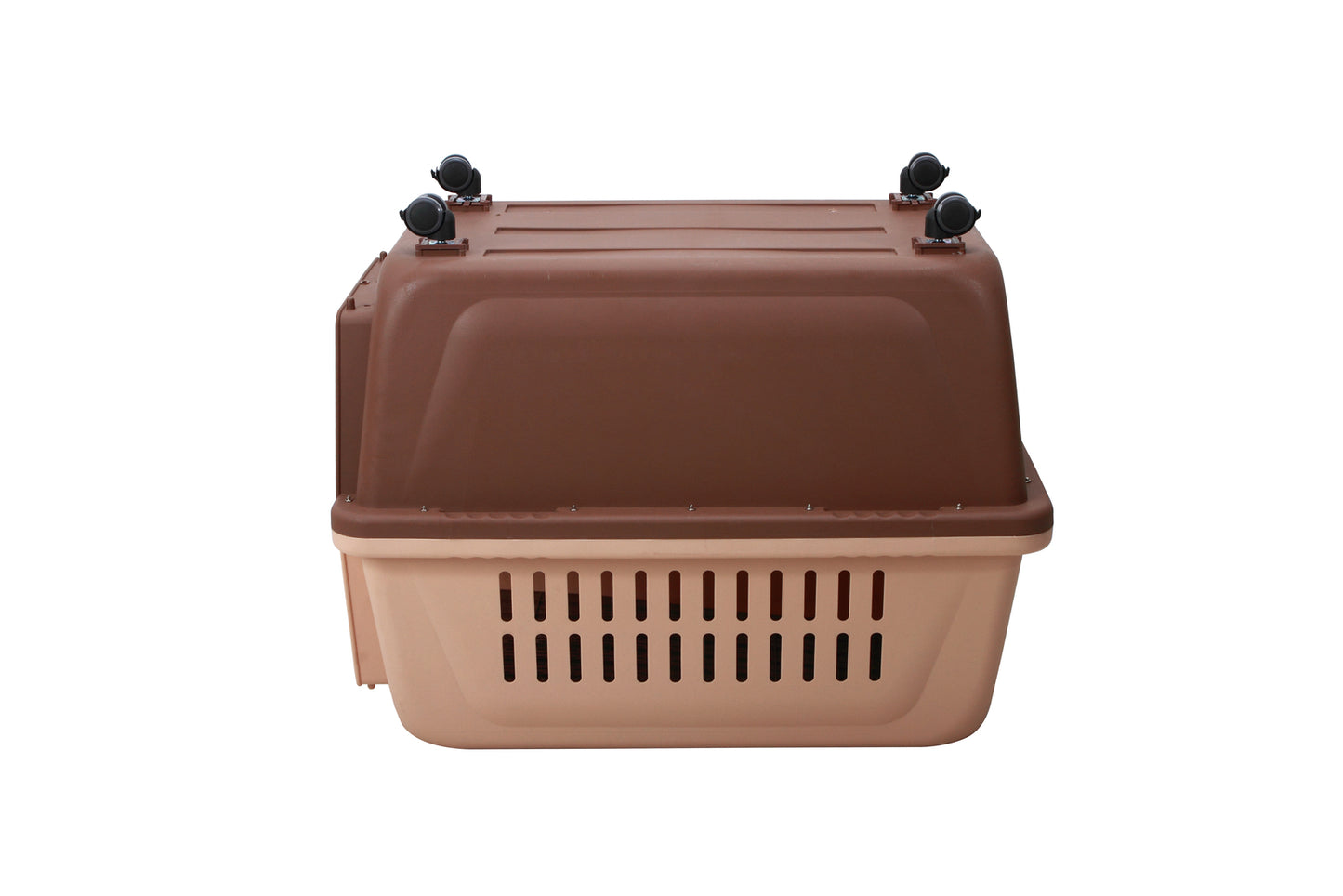 YES4PETS XL Plastic Kennels Pet Carrier Dog Cat Cage Crate With Handle and Removable Wheel