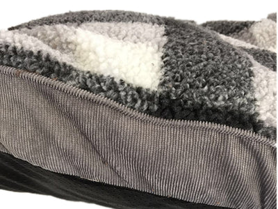 YES4PETS Medium Washable Soft Pet Dog Cat Bed Cushion Mattress-Grey