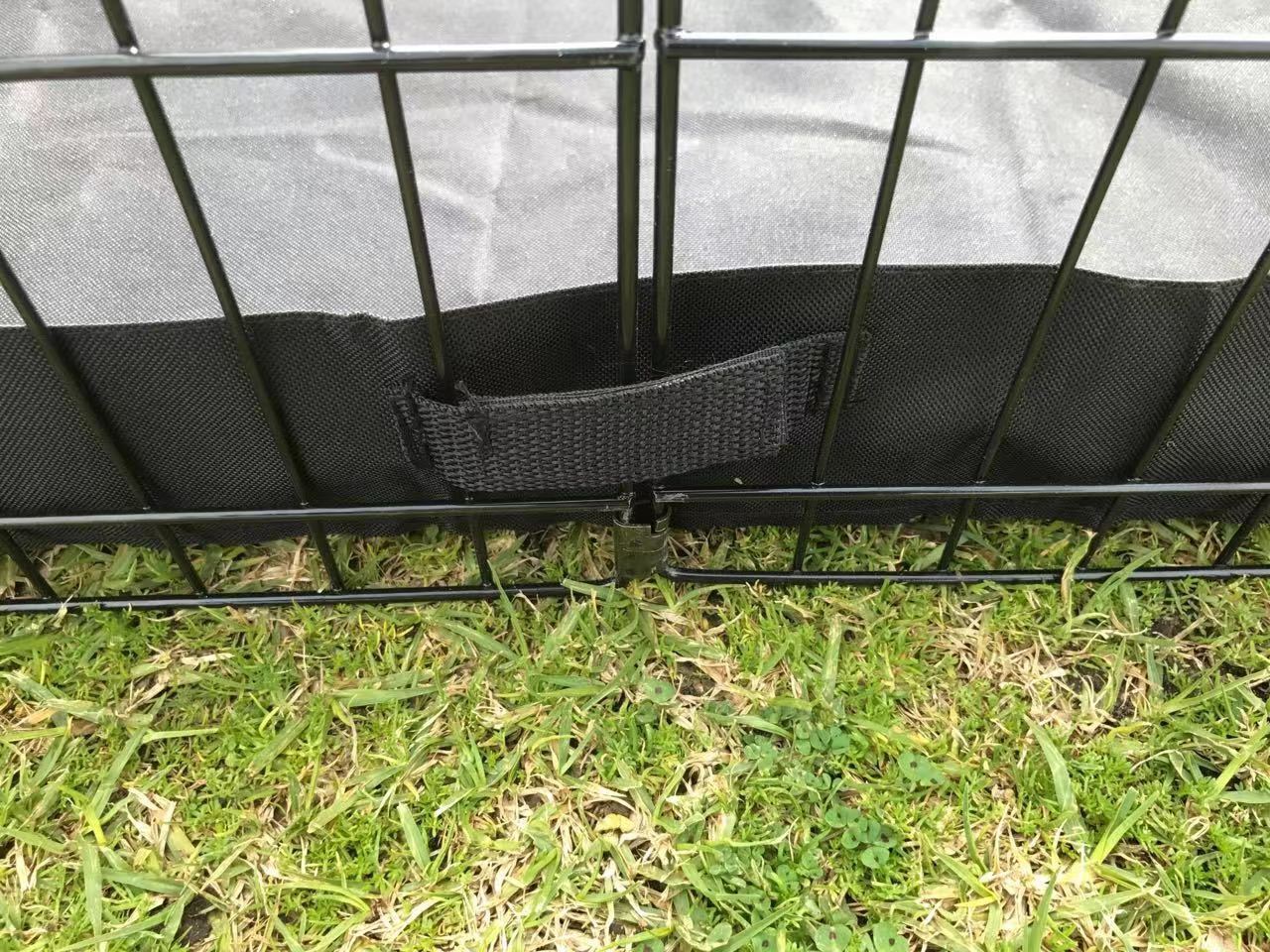 YES4PETS 48' Dog Rabbit Playpen Exercise Puppy Enclosure Fence With Canvas Floor