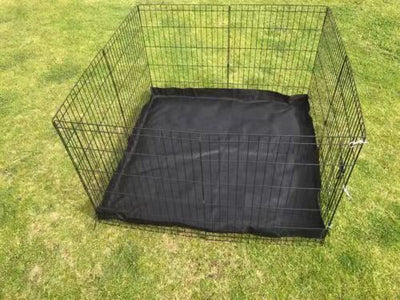 YES4PETS 48' Dog Rabbit Playpen Exercise Puppy Enclosure Fence With Canvas Floor