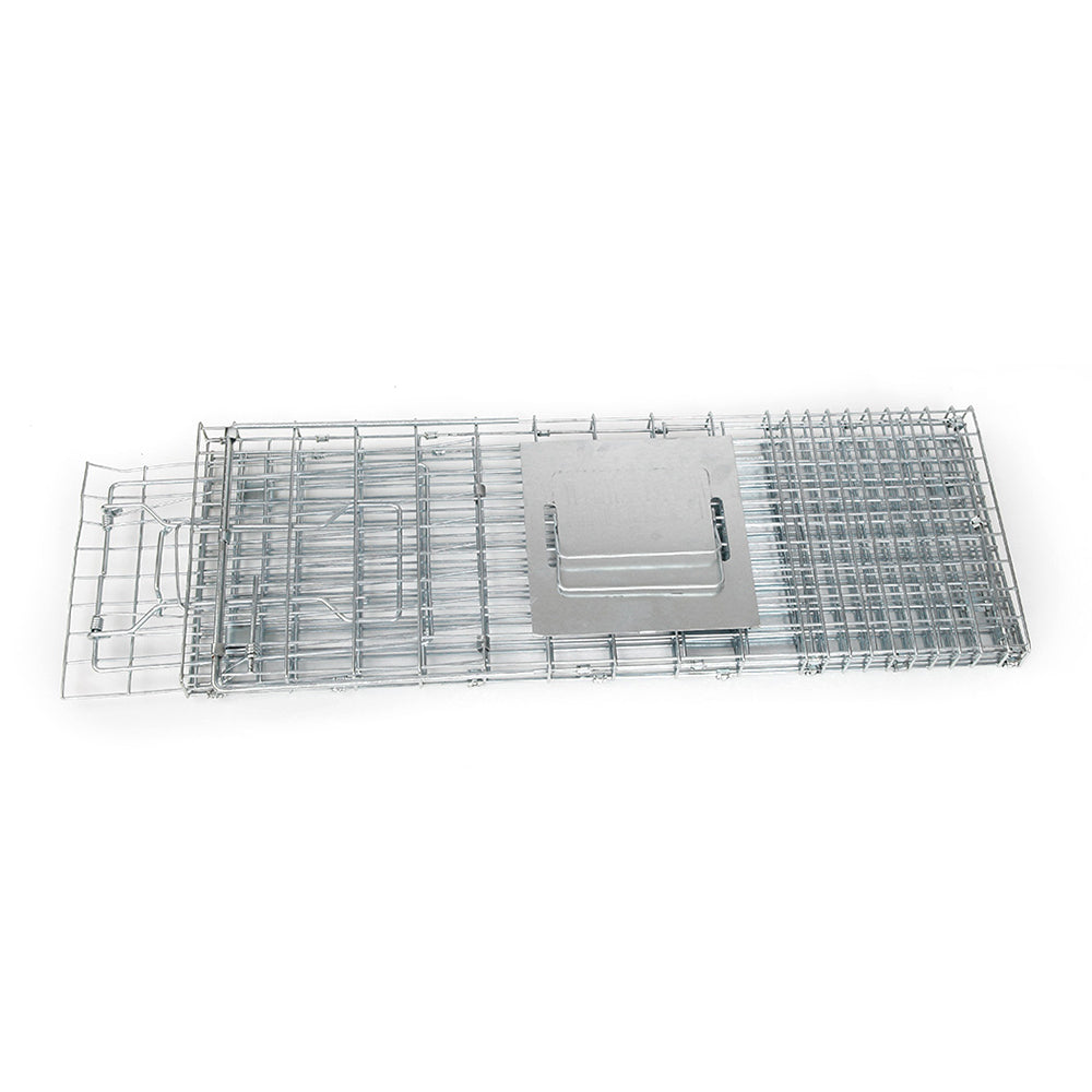 YES4PETS Animal Trap Humane Possum Cage Live Animal Safe Catch Rabbit Cat Hare 60x18x21cm