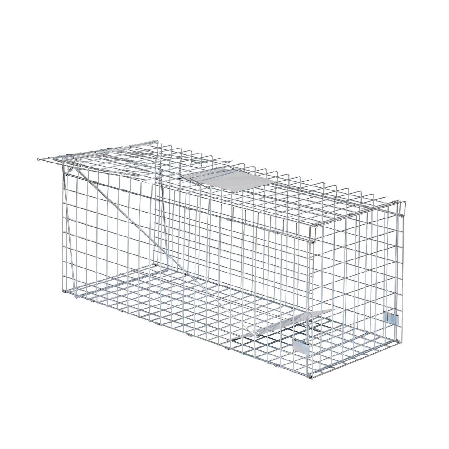 YES4PETS Animal Trap Humane Possum Cage Live Animal Safe Catch Rabbit Cat Hare 66x26x23cm