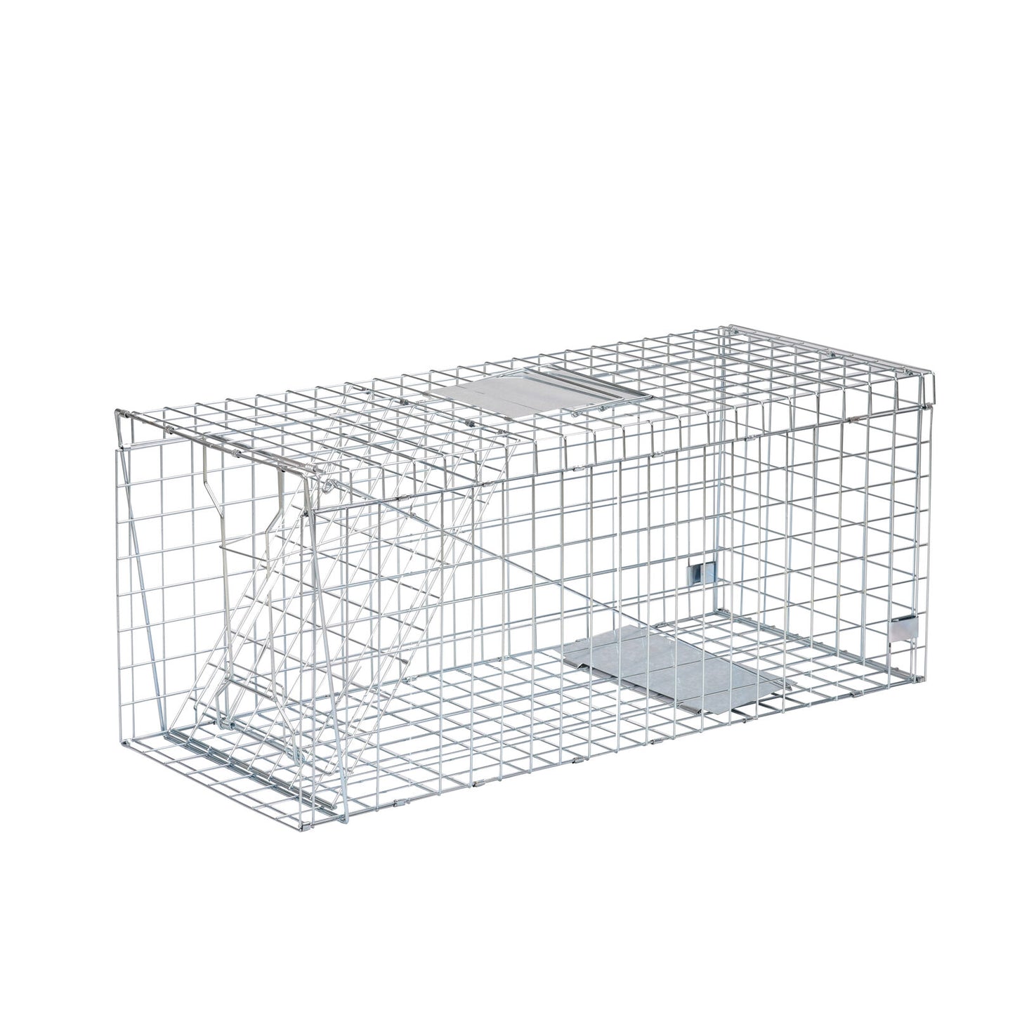 YES4PETS Animal Trap Humane Possum Cage Live Animal Safe Catch Rabbit Cat Hare 66x26x23cm