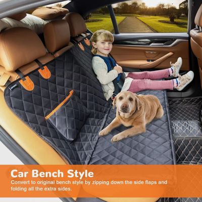 YES4PETS Waterproof Premium Pet Cat Dog Back Car Seat Cover Hammock NonSlip Mat Protector 135x145cm