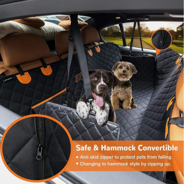 YES4PETS Waterproof Premium Pet Cat Dog Back Car Seat Cover Hammock NonSlip Mat Protector 135x145cm
