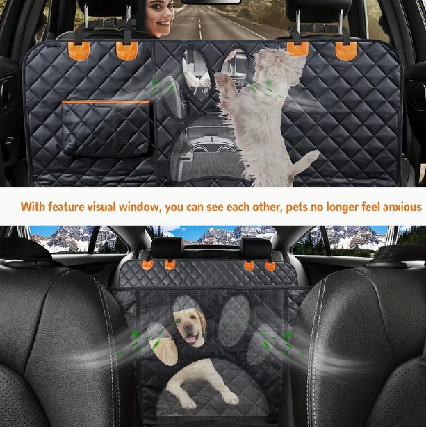 YES4PETS Waterproof Window Premium Pet Cat Dog Back Car Seat Cover Hammock NonSlip Mat Protector
