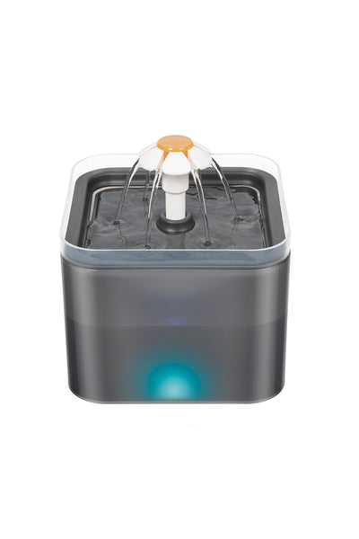 YES4PETS 1x Automatic Electric Pet Water Fountain Dog Cat Water Dispenser Bowl 9x Filters