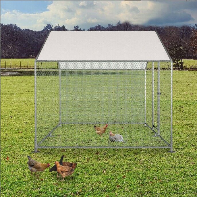 YES4PETS XL 3x2x2 M Cat Chicken Coop Run Extension Rabbit Guinea Pig Bird Cage
