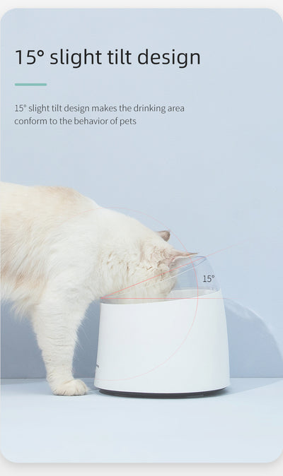 Electric Pet Dog Cat Automatic Self-Clean Water Fountain 1.5L 9 x Filters