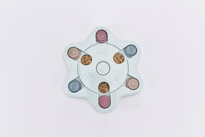 YES4PETS Dog Interactive Slide Hexa Toy Fun Pet Puppy Smart Training Treat Hiding Game Toys Slow Feed Anti Gulp