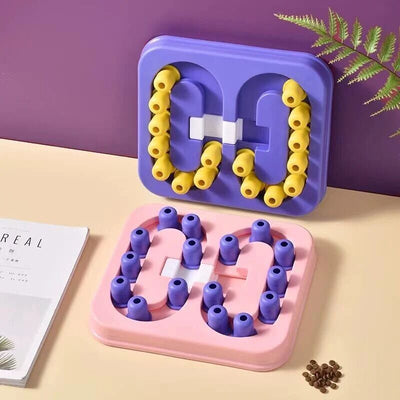 YES4PETS Dog Interactive Slide Square Toy Fun Pet Puppy Smart Training Treat Hiding Game Toys Slow Feed Anti Gulp