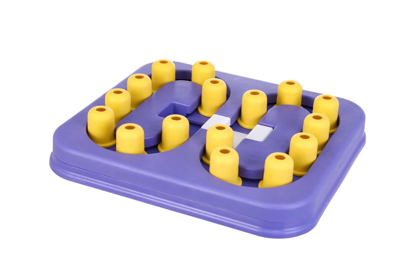 YES4PETS Dog Interactive Slide Square Toy Fun Pet Puppy Smart Training Treat Hiding Game Toys Slow Feed Anti Gulp