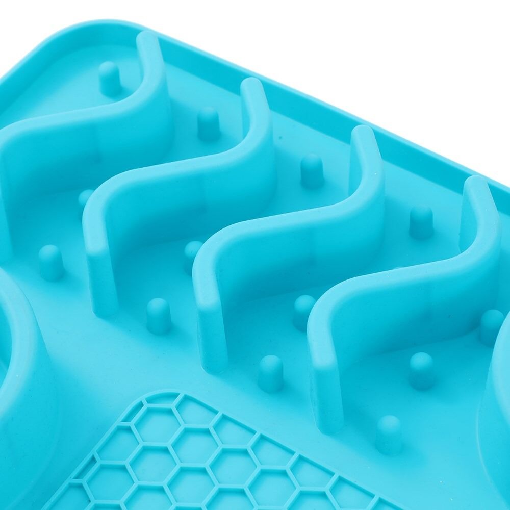 Pet Food Placemat Slow Feed Waterproof Leakproof Feeder Mat Non Slip Floor