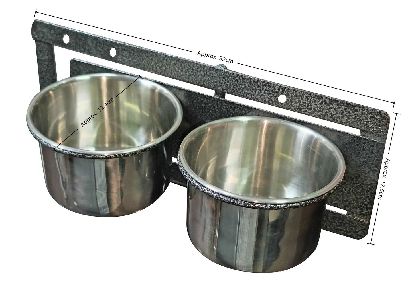 YES4PETS 1 Set Medium Pet Rabbit Bird Parrot Dog Cat Water Food Bowl Feeder Chicken Poultry Coop Cup