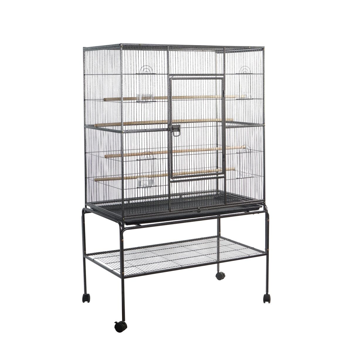 YES4PETS 158 cm Large Bird Cage Parrot Budgie Aviary With Stand