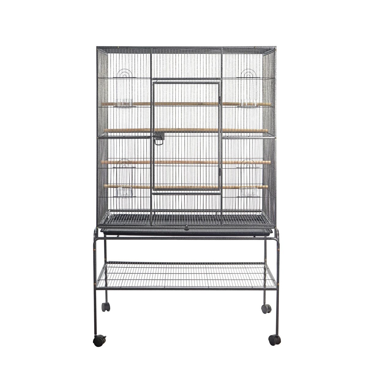 YES4PETS 158 cm Large Bird Cage Parrot Budgie Aviary With Stand