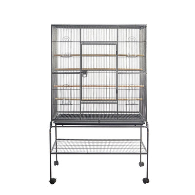 YES4PETS 158 cm Large Bird Cage Parrot Budgie Aviary With Stand